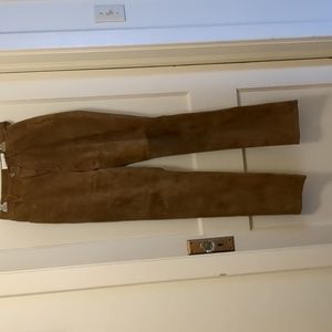 Women's leather pants